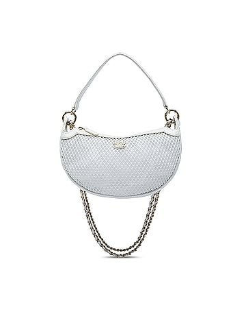 Chanel CC Mesh and Quilted Shiny Lambskin Chain Hobo (view 1)