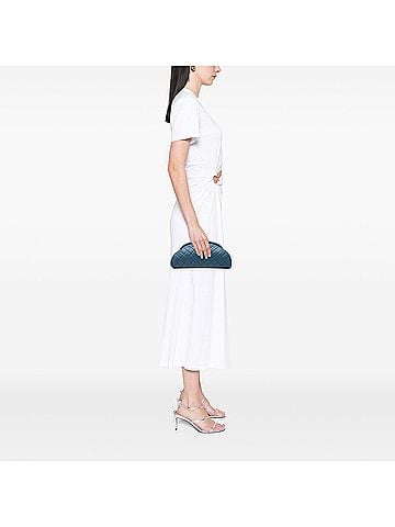 Chanel Quilted Lambskin Timeless Kisslock Clutch (view 2)