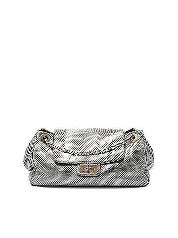 Chanel Metallic Perforated Calfskin Reissue 2.55 Drill Accordion Flap (view 1)