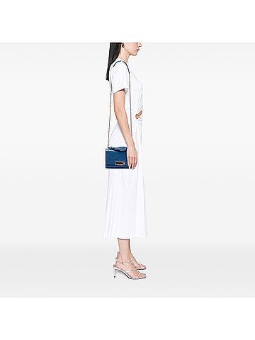 Chanel Small Quilted Grained Calfskin Label Click Flap (view 2)