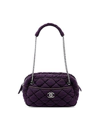 Chanel Quilted Nylon Bubble Shoulder Bag (view 1)