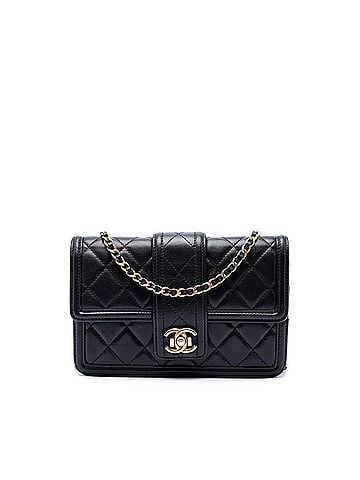 Chanel Small Quilted Lambskin Elegant CC Flap Wallet on Chain (view 1)