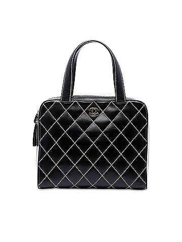 Chanel CC Lambskin Wild Stitch Handbag (view 1)