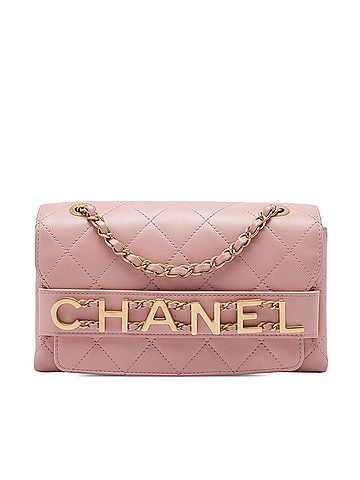 Chanel Small Quilted Calfskin Enchained Flap (view 1)