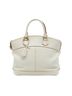 Louis Vuitton 100% Leather White Suhali Lockit MM One size - photo 1