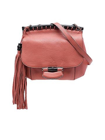 Gucci Medium Leather Bamboo Nouveau Fringe Crossbody (view 1)
