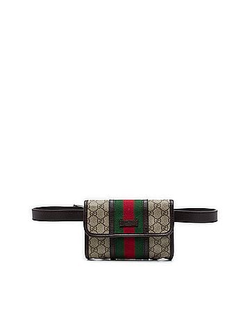 Gucci GG Supreme Web Belt Bag (view 1)