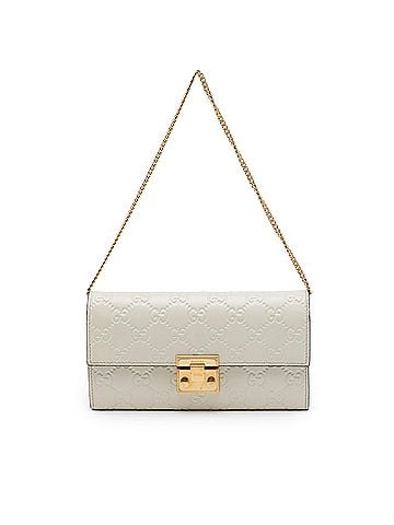 Gucci Guccissima Padlock Wallet On Chain (view 1)