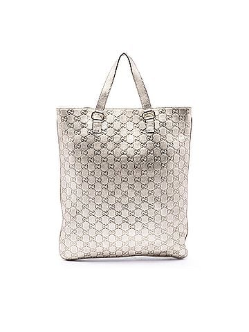 Gucci Metallic Guccissima Tote (view 1)