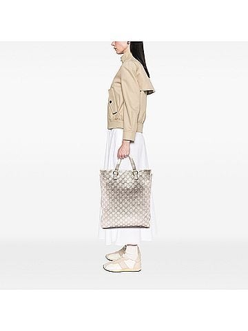 Gucci Metallic Guccissima Tote (view 2)