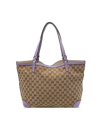 Gucci Medium GG Canvas Craft Tote (view 1)