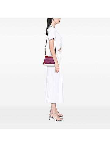 Dolce & Gabbana Small Tricolor Grained Calfskin Miss Sicily Satchel (view 2)