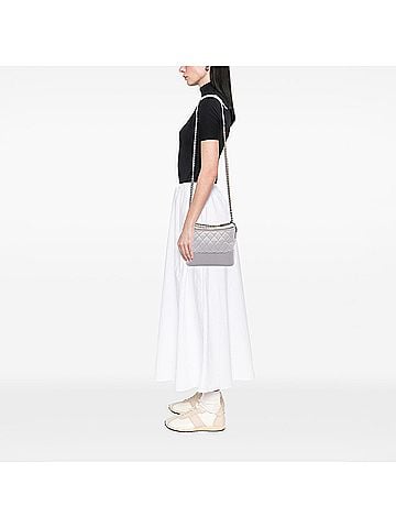 Chanel Small Quilted Aged Calfskin Gabrielle Hobo (view 2)