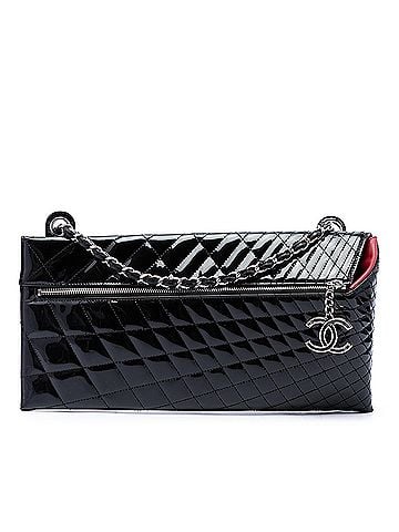 Chanel Quilted Patent Geometric Kaleidoscope Shoulder Bag (view 1)