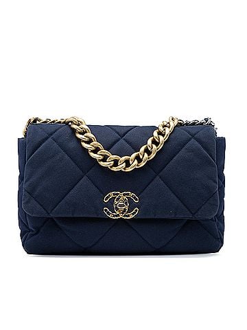 Chanel Large Canvas 19 Flap (view 1)