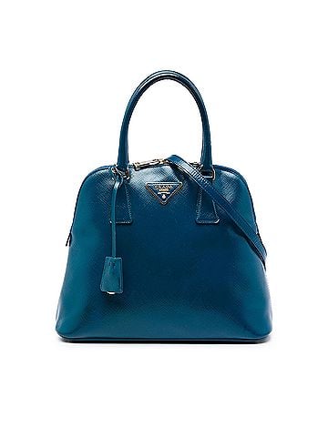 Prada Saffiano Vernice Dome Satchel (view 1)