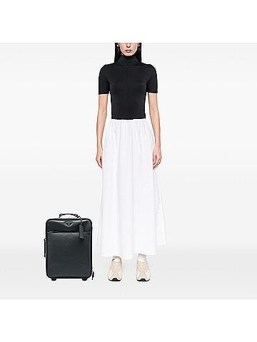 Prada Saffiano Rolling Trolley Suitcase (view 2)