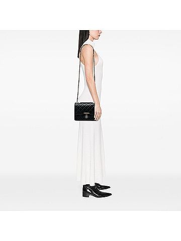Chanel Medium Quilted Sheepskin Beauty Lock Flap (view 2)