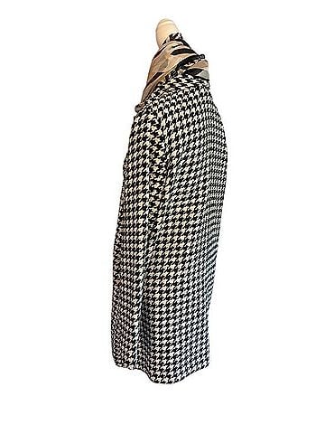 Old Navy Houndstooth Pea Coat Coat (view 2)