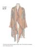 Young Threads 100% Viscose Floral Animal Print Multi Color Orange Green Red Jacket Size S - photo 8