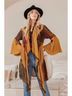 Young Threads 100% Viscose Floral Animal Print Multi Color Orange Green Red Jacket Size S - photo 6