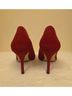 Jessica Simpson Solid Red Heels Size EU 37 1/2 - photo 4
