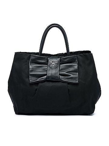 Prada Tessuto Fiocco Bow Tote (view 1)