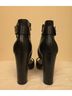 Nine West Solid Black Heels Size 7 1/2 - photo 4