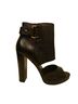Nine West Solid Black Heels Size 7 1/2 - photo 1