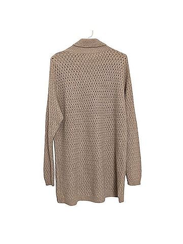 Tesori Cashmere Cotton Cozy Knit Sweater Tunic Cashmere Pullover Sweater (view 2)