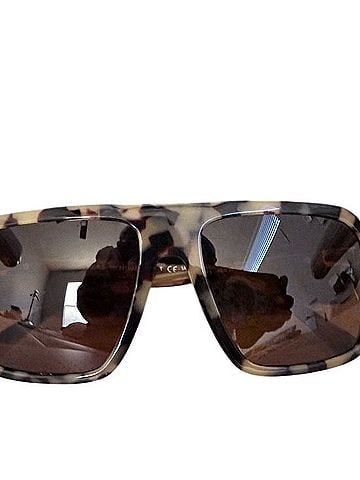 Michael Kors Tortoise Shell Oversized Sunglasses (view 1)