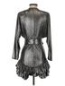 retrofête Metallic Silver Retrofête Cocktail Dress Size XS - photo 2