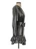 retrofête Metallic Silver Retrofête Cocktail Dress Size XS - photo 3