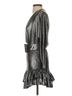 retrofête Metallic Silver Retrofête Cocktail Dress Size XS - photo 4