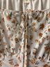 No Comment Floral White Orange Cocktail Dress Size L - photo 4