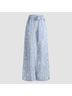 Cider Print Blue Fleece Pants Size XS - photo 3