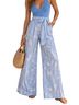 Cider Print Blue Fleece Pants Size XS - photo 1