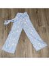Cider Print Blue Fleece Pants Size XS - photo 4