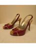 Guess Solid Red Heels Size 6 1/2 - photo 3