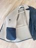 Zara Dark Brown Leather Jacket With Tan Shearling Trim Jacket - photo 4