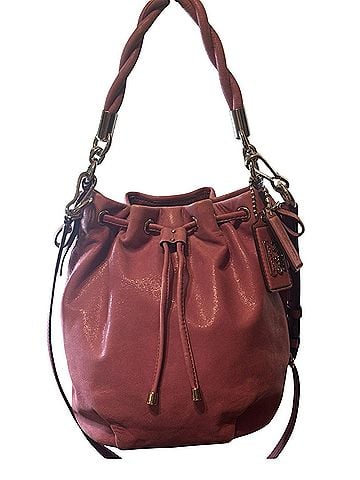 Coach Coach Bucket shimmer Mauve Coach Leather Bucket Bag (view 2)