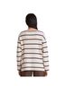 Apiece Apart Stripes Ivory Black Pullover Sweater Size M - photo 2