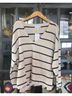 Apiece Apart Stripes Ivory Black Pullover Sweater Size M - photo 3