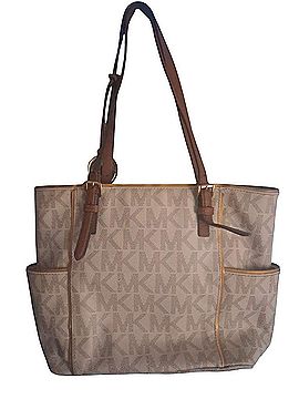 Michael Kors Leather Tote (view 1)