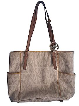 Michael Kors Leather Tote (view 2)