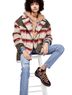 Free People Stripes Multi Color Jacket Size S - photo 2