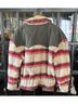 Free People Stripes Multi Color Jacket Size S - photo 8