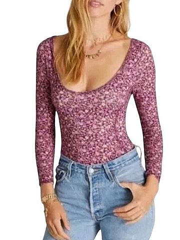 LoveShackFancy Helene Bodysuit (view 1)