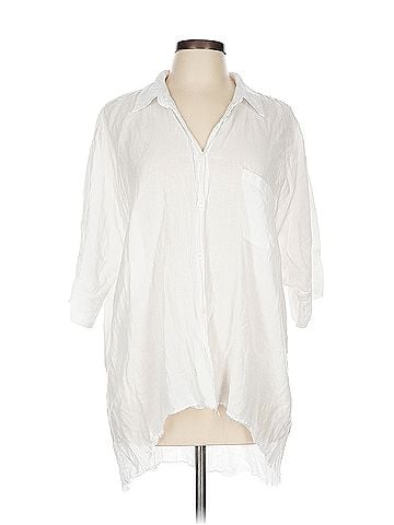 Free People Free People 3/4 Sleeve Button Down Shirt (view 1)