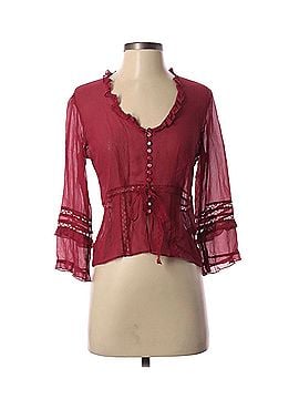 The Limited Silk Long Sleeve Blouse (view 1)